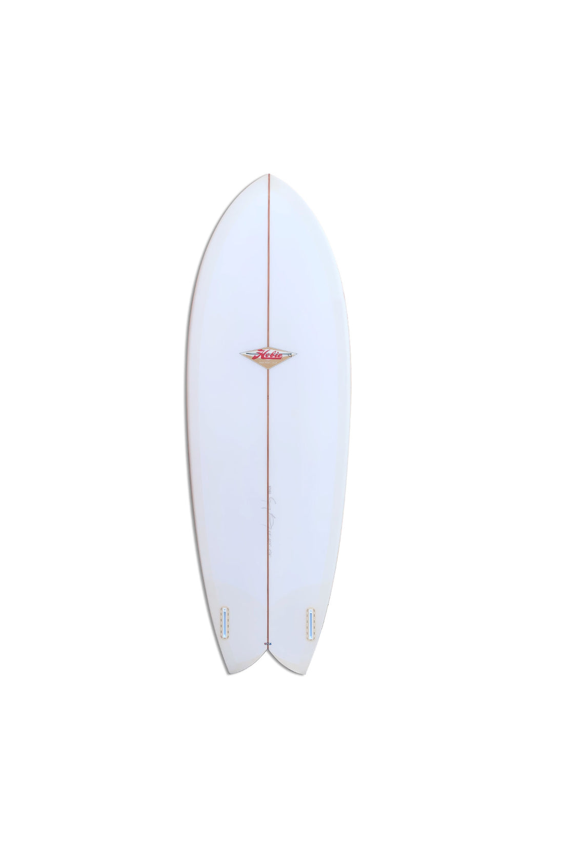5'8 HOBIE CIRCA FISH - WHITE/DETAIL SURFBOARD HOBIE   