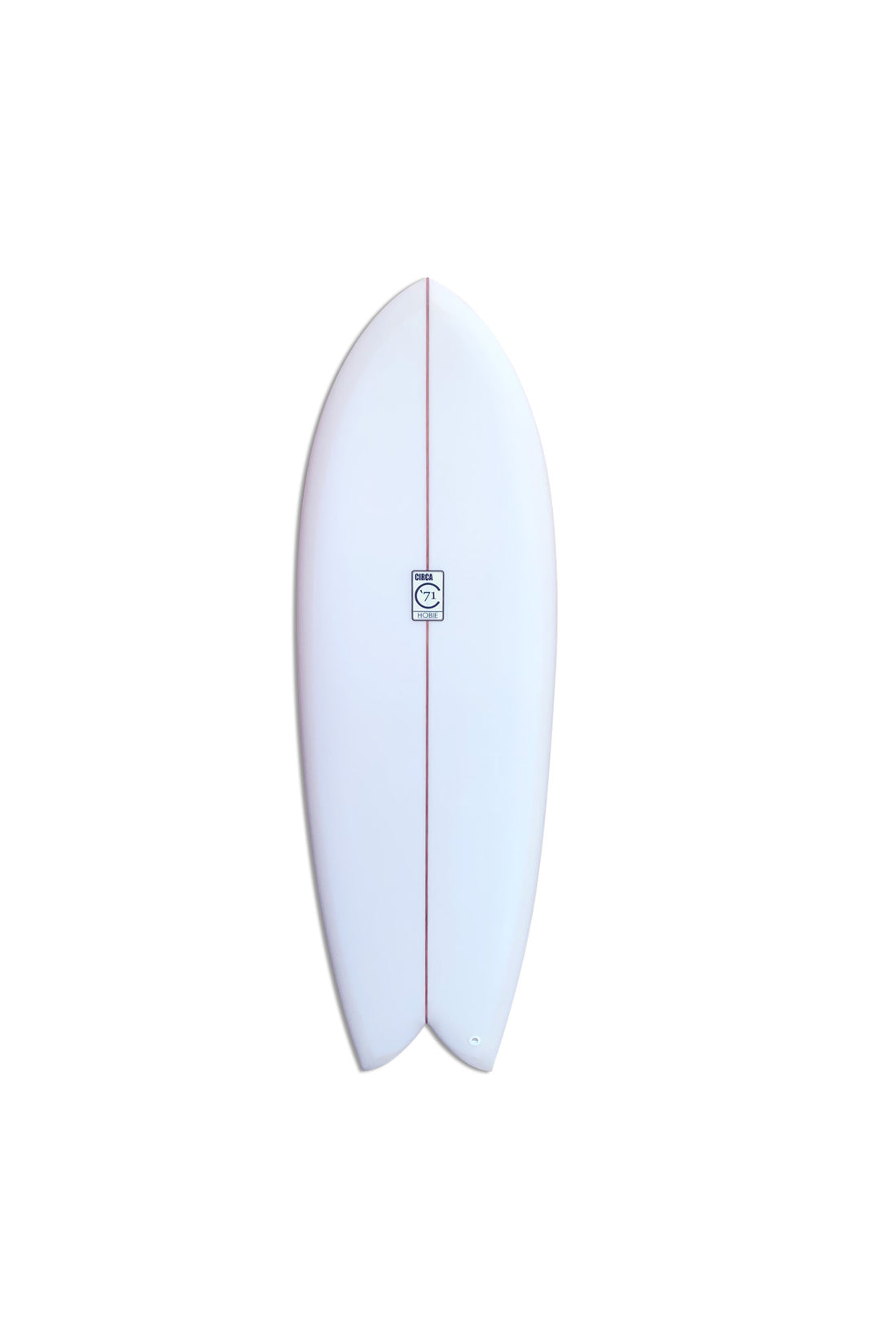 5'8 HOBIE CIRCA FISH - WHITE/DETAIL SURFBOARD HOBIE   