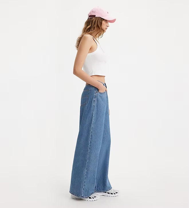 LEVI'S BAGGY DAD WIDE LEG JEAN - CAUSE AND EFFECT JEANS LEVI'S   