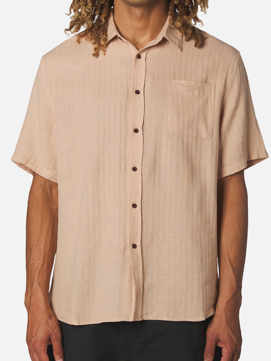 KATIN ALAN SOLID SHIRT - BRUSH