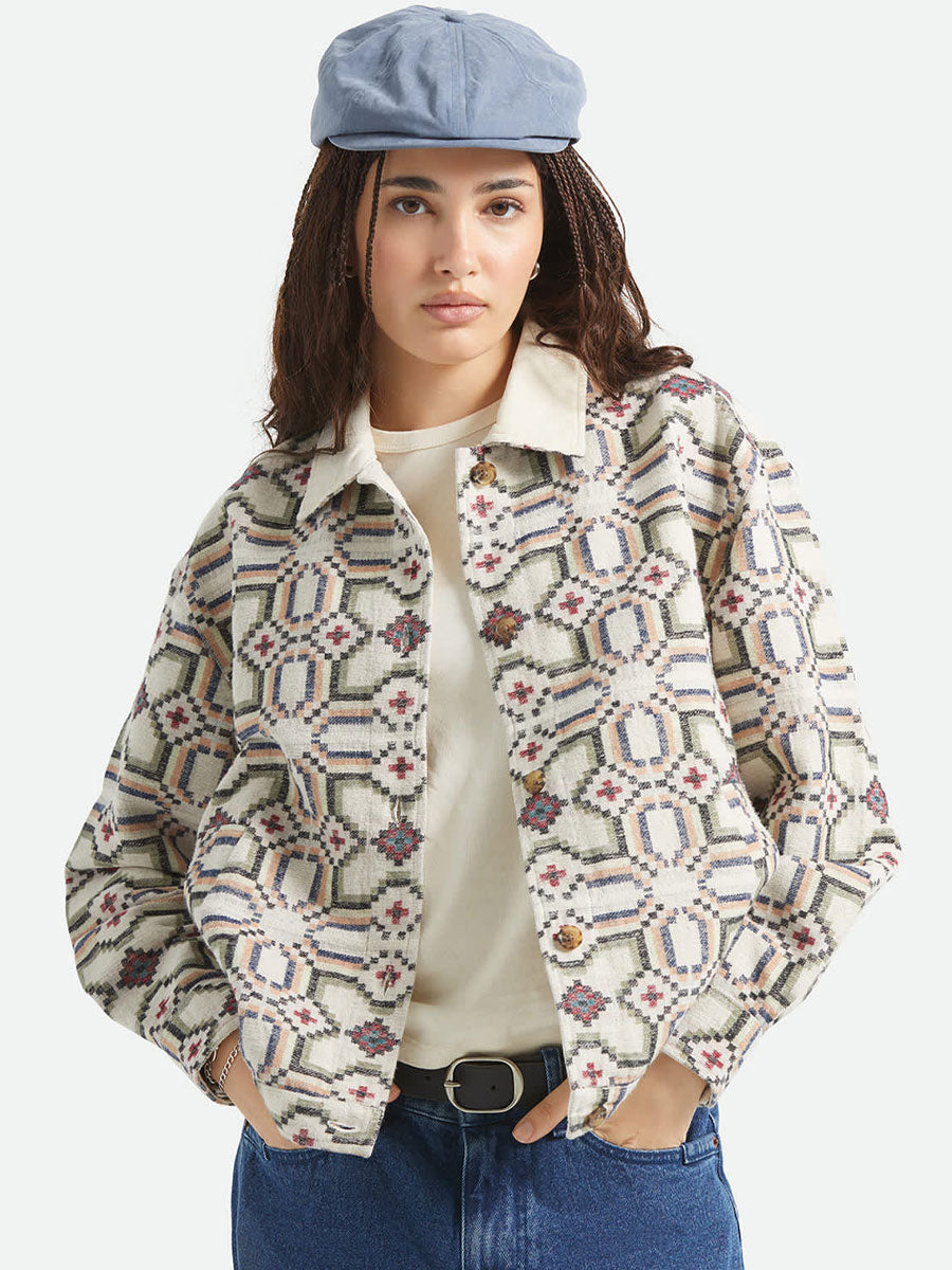 BRIXTON THE ALFAMA JACKET - DIGI TILE JACKETS BRIXTON