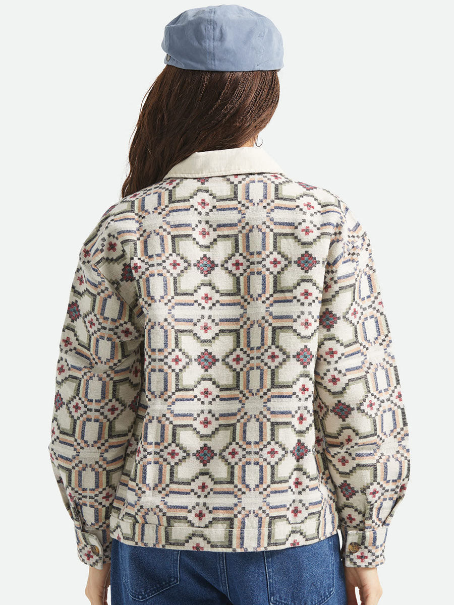 BRIXTON THE ALFAMA JACKET - DIGI TILE JACKETS BRIXTON