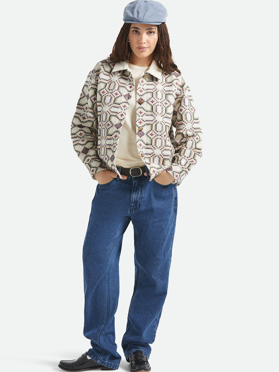 BRIXTON THE ALFAMA JACKET - DIGI TILE JACKETS BRIXTON