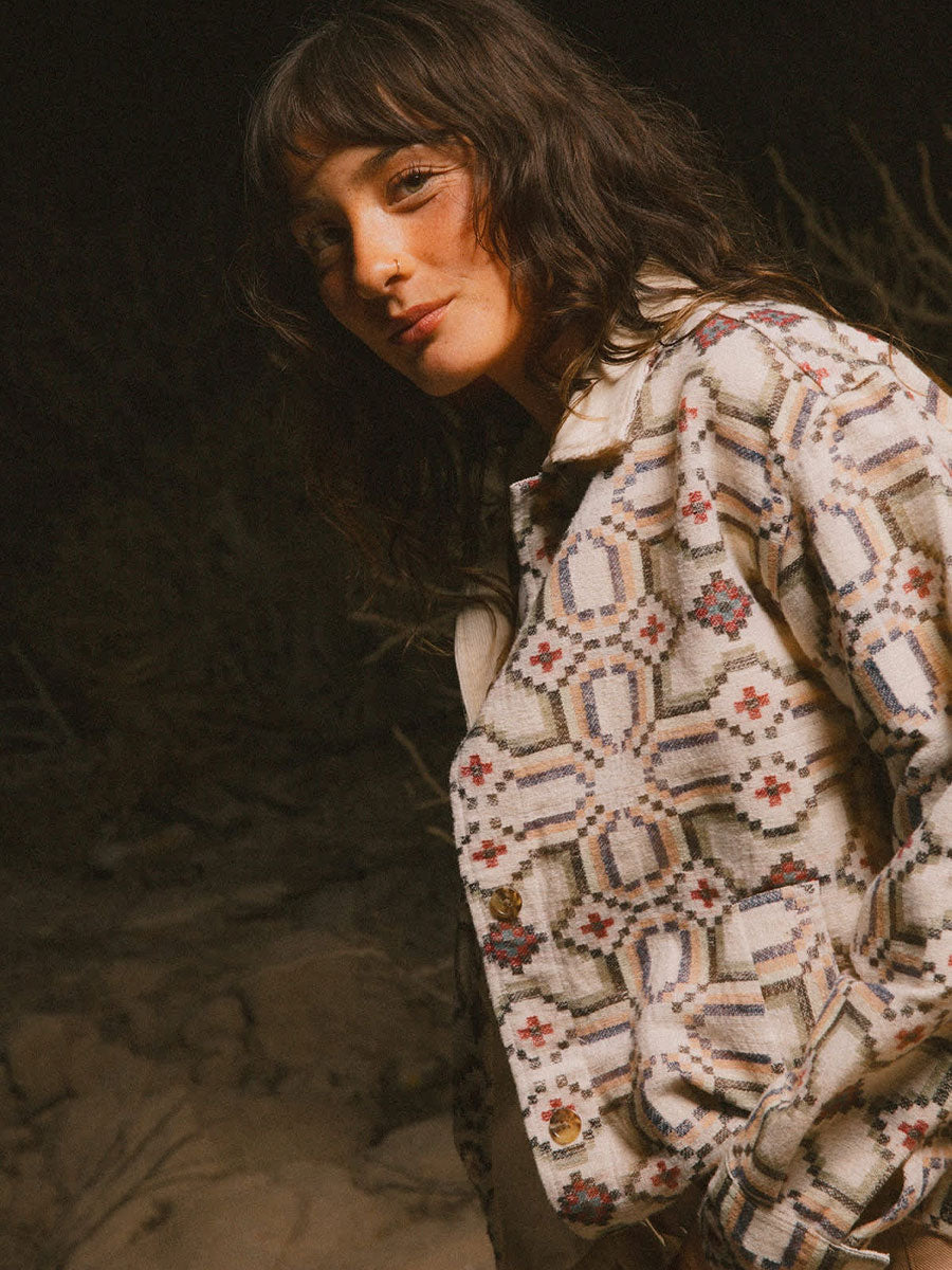 BRIXTON THE ALFAMA JACKET - DIGI TILE JACKETS BRIXTON