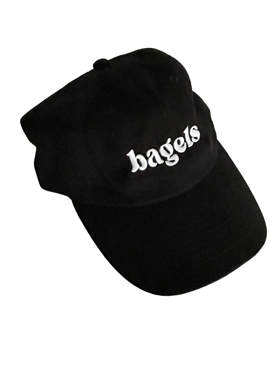 BAGELS DAD HAT - BLACK