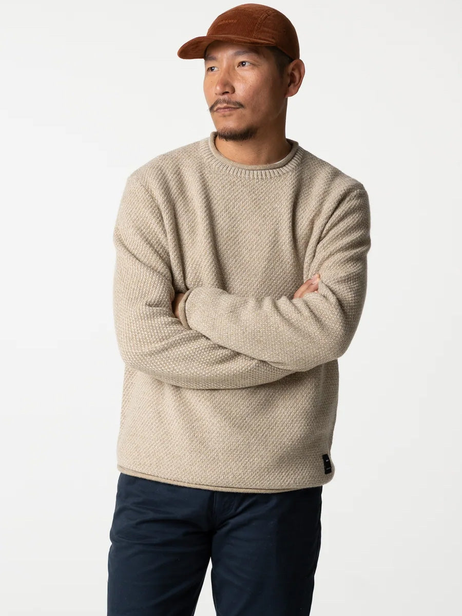 FINISTERRE BARENTS JUMPER - OATMEAL