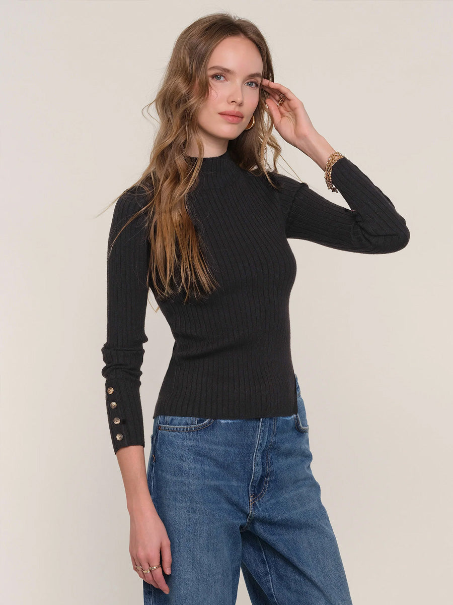 BENDEL TOP - BLACK SHIRT -