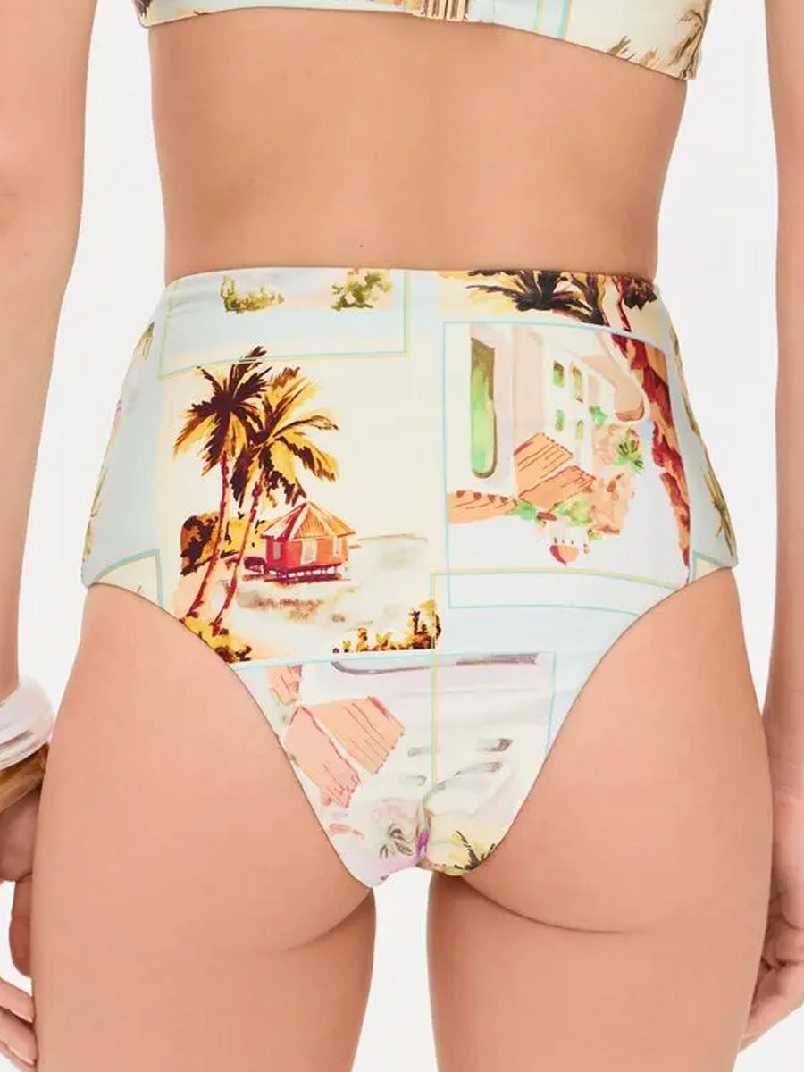 MINKPINK DULCE HIGH WAISTED BOTTOMS - POSTCARD BIKINIS MINKPINK