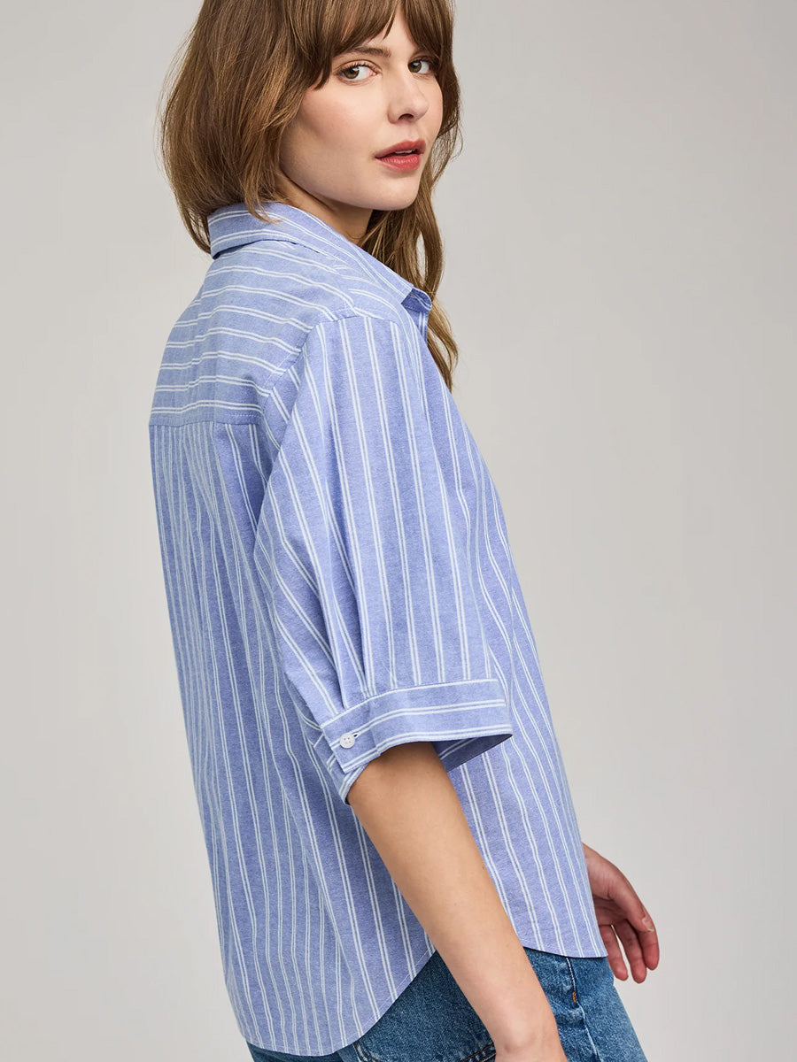 GENTLE FAWN BLAIRE TOP - OCEAN STRIPE SHIRTS GENTLE FAWN