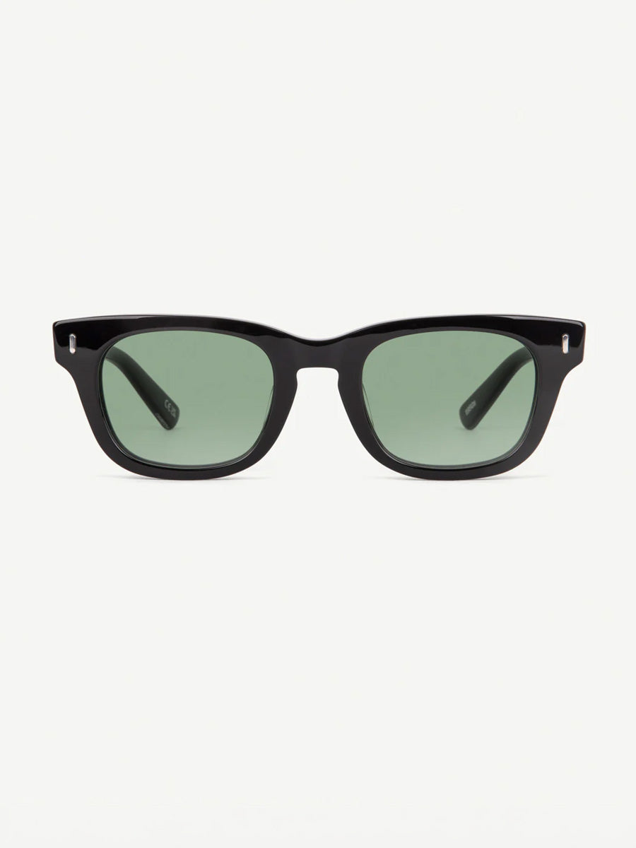 DECADE EARL 50s SUNGLASSES DECADE EYEWEAR BLACK/GREEN