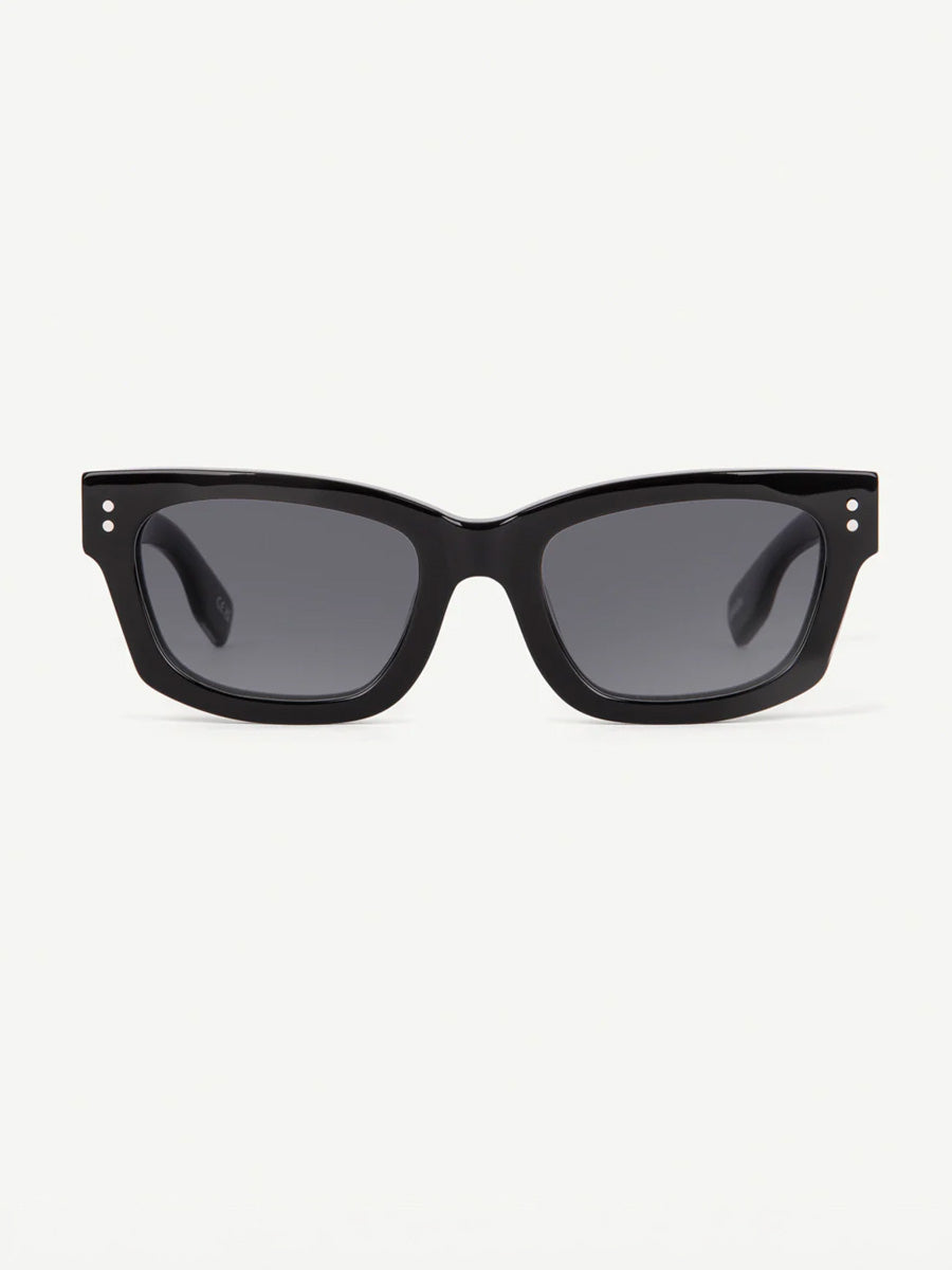 DECADE MILTON 60s SUNGLASSES DECADE EYEWEAR BLACK/GREY