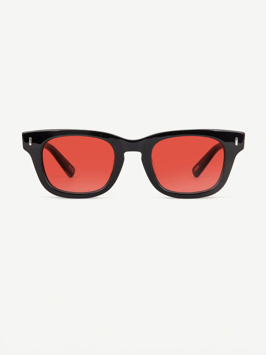 DECADE EARL 50s SUNGLASSES DECADE EYEWEAR BLACK/RED