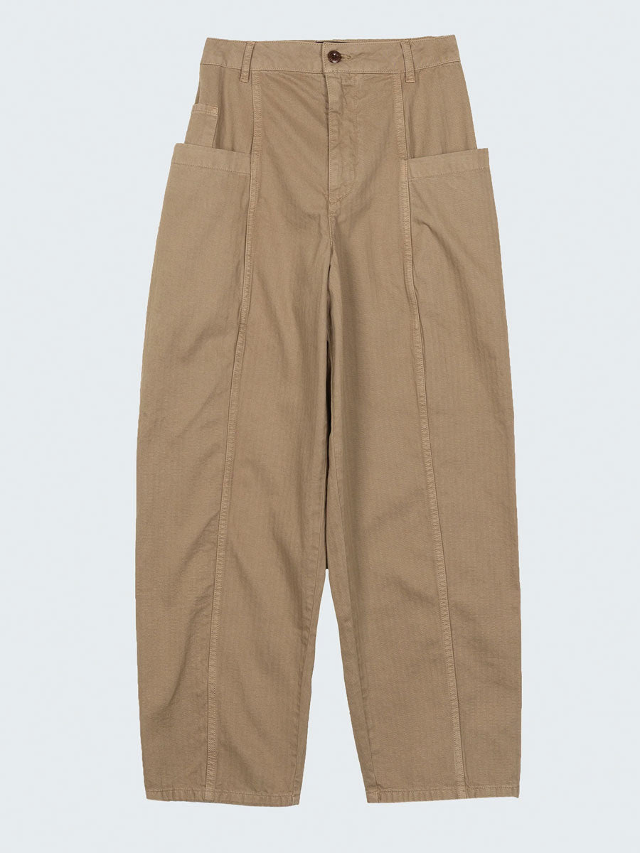 FINISTERRE CROFT BARREL TROUSER - BUCKWHEAT