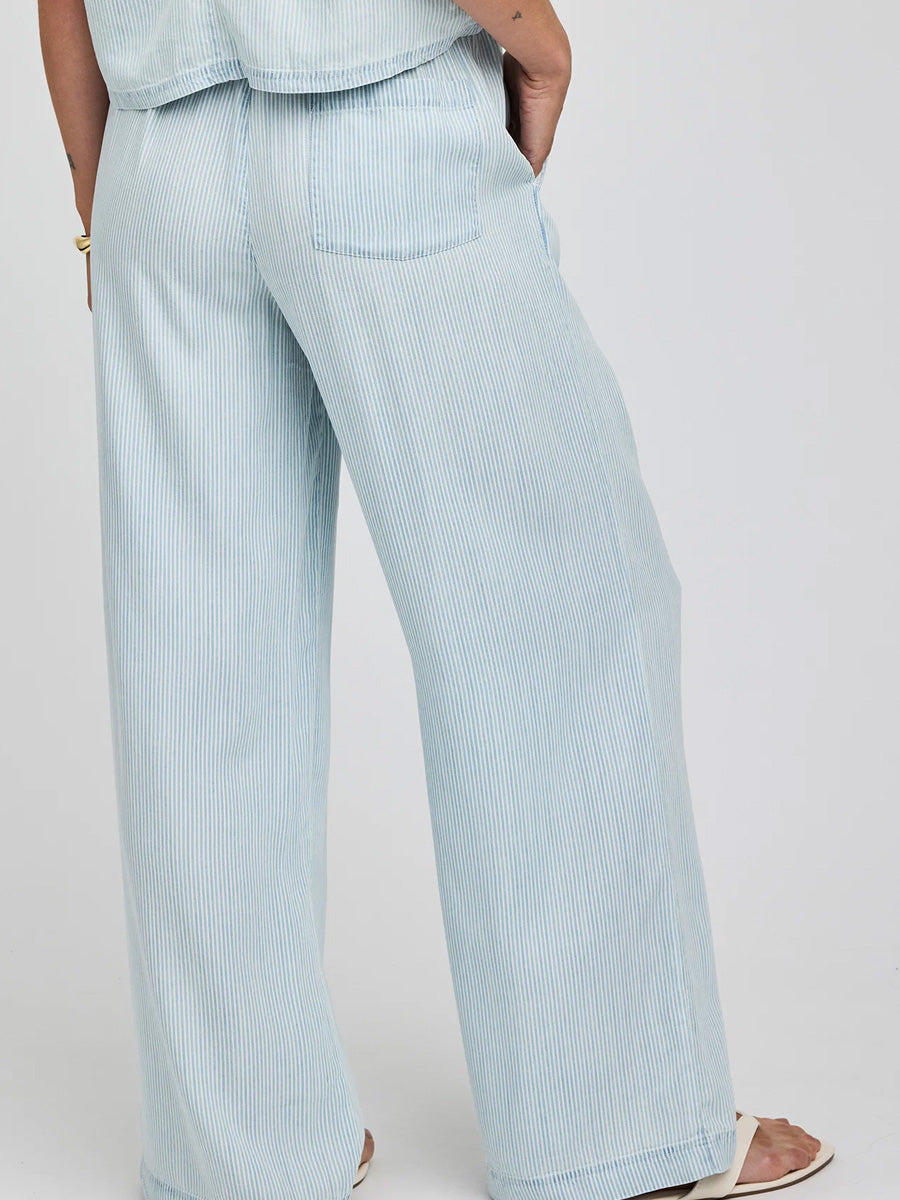 GENTLE FAWN CAMILLE PANT - BLUE STRIPE PANTS GENTLE FAWN