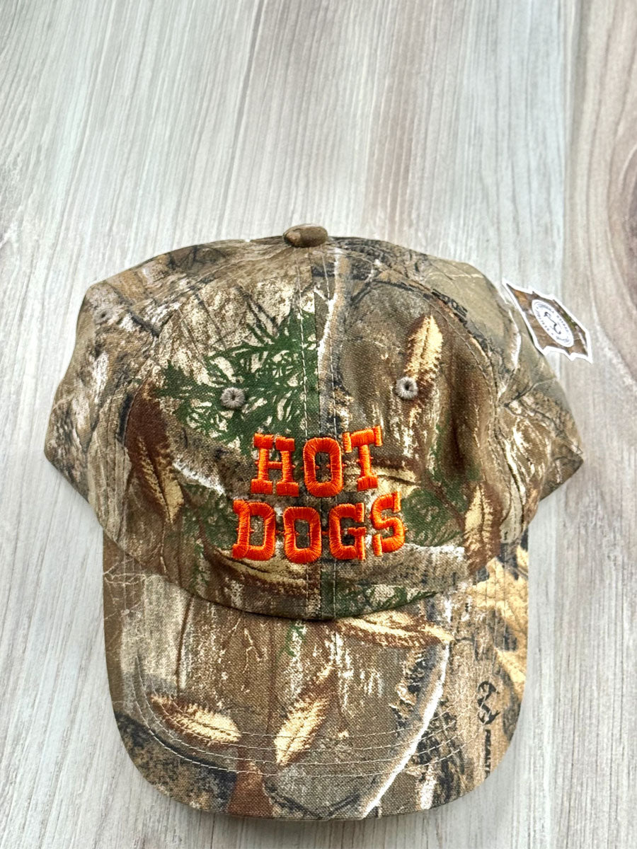 HOT DOGS DAD HAT - CAMO