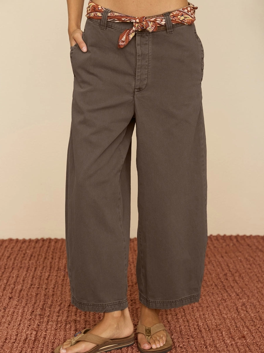 CHINO PANTS - BROWN | OAK CLOTHING CO.