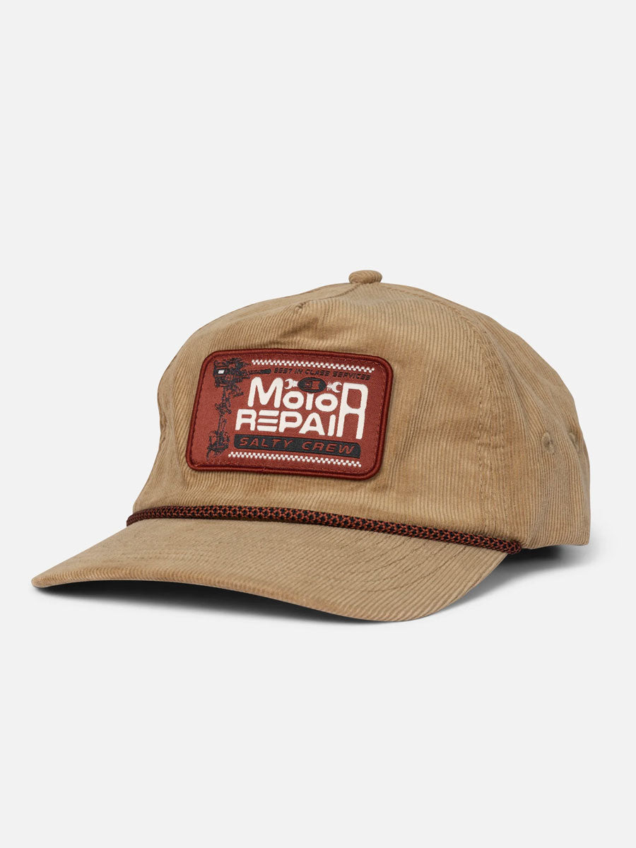 SALTY CREW CHOP SHOP SNAPBACK - KHAKI