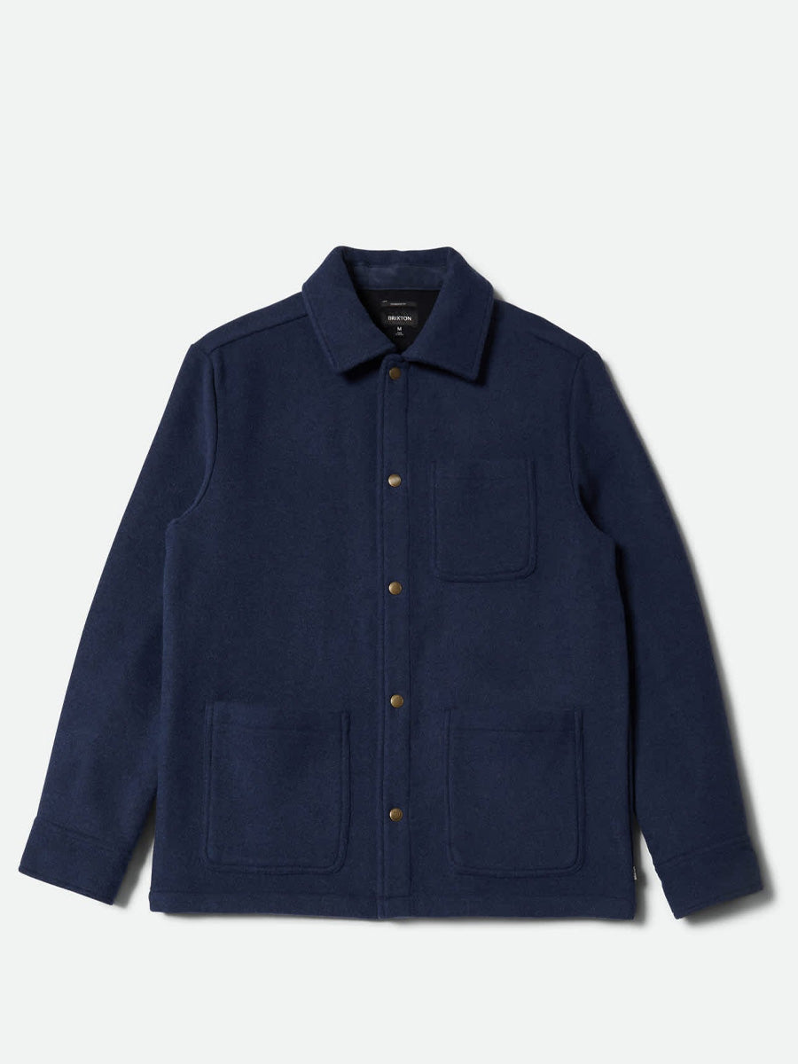 BRIXTON SHOP CHORE JACKET - MOOD INDIGO Coats & Jackets -