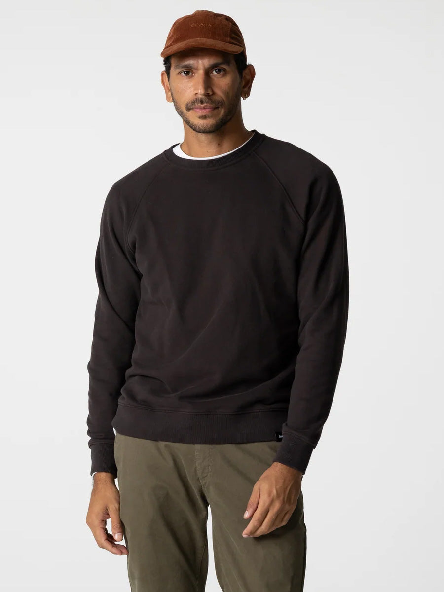FINISTERRE COHO SWEATSHIRT - BURNT UMBRE SHIRT -