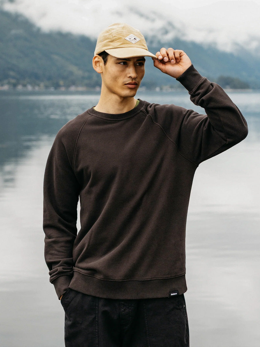 FINISTERRE COHO SWEATSHIRT - BURNT UMBRE SHIRT -