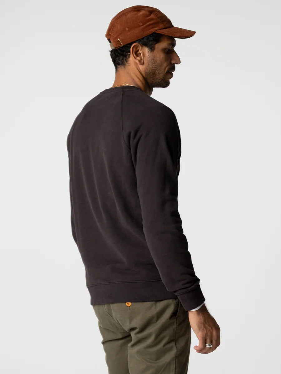 FINISTERRE COHO SWEATSHIRT - BURNT UMBRE SHIRT -