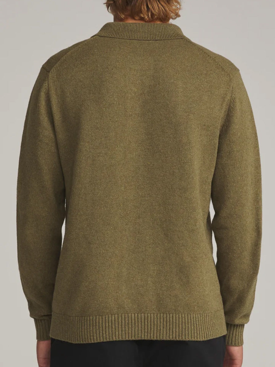 KATIN CONOR SWEATER - HEATHER OLIVE SWEATERS KATIN