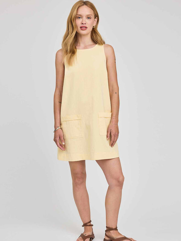 GENTLE FAWN CASEY DRESS - CORNSILK YELLOW DRESSES GENTLE FAWN