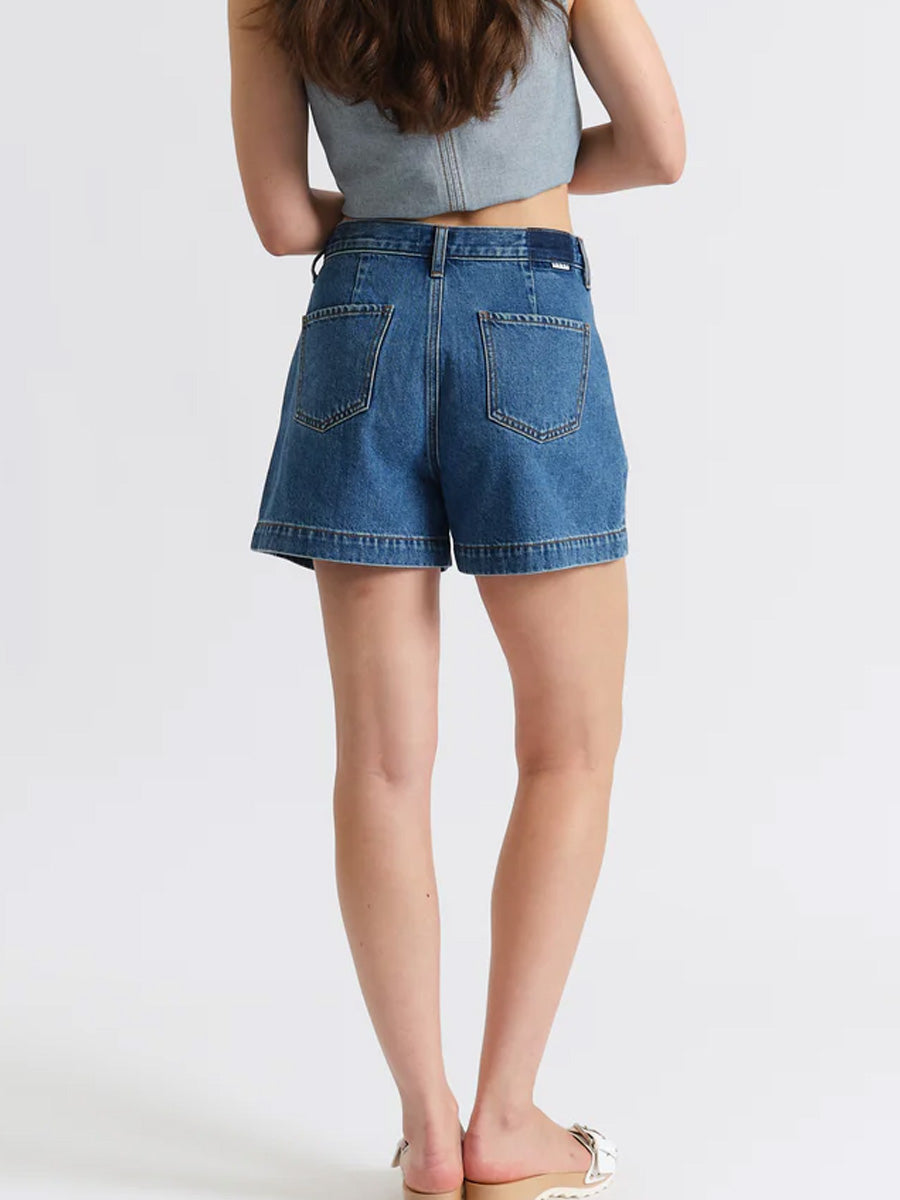 DAZE CORONADO PLEATED SHORT - MONTAGE JEANS DAZE DENIM