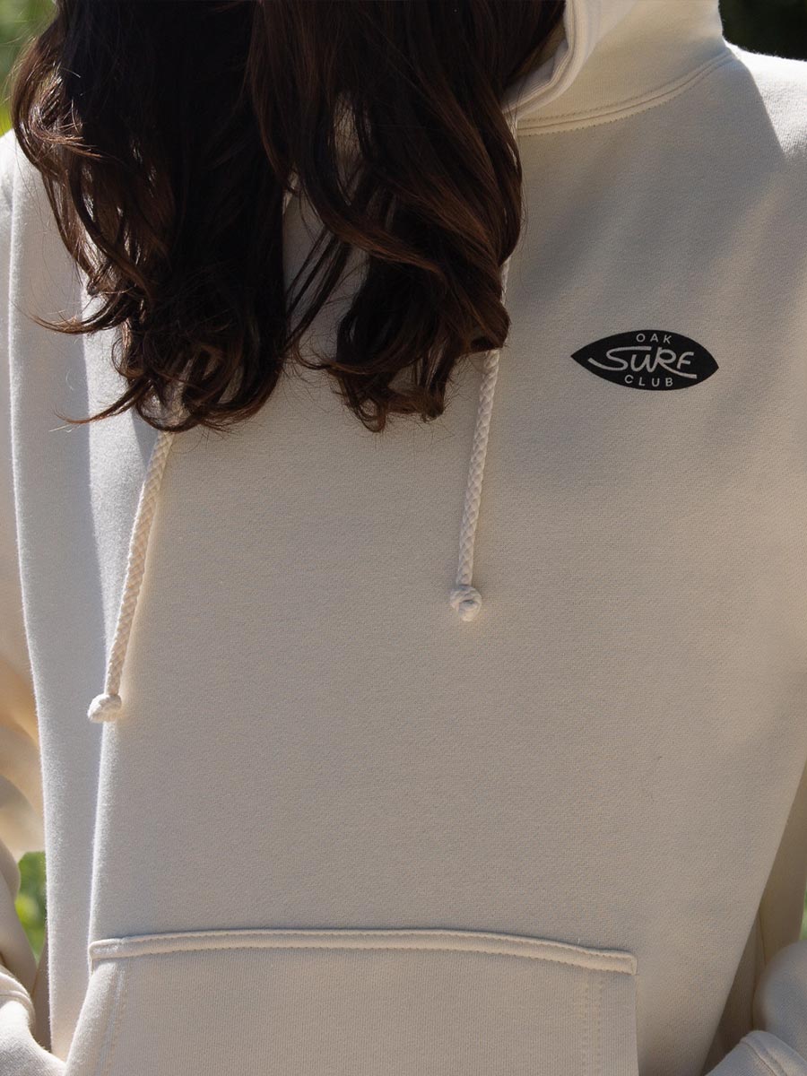 OAK SURF CLUB OG LOGO - CREAM/BLACK