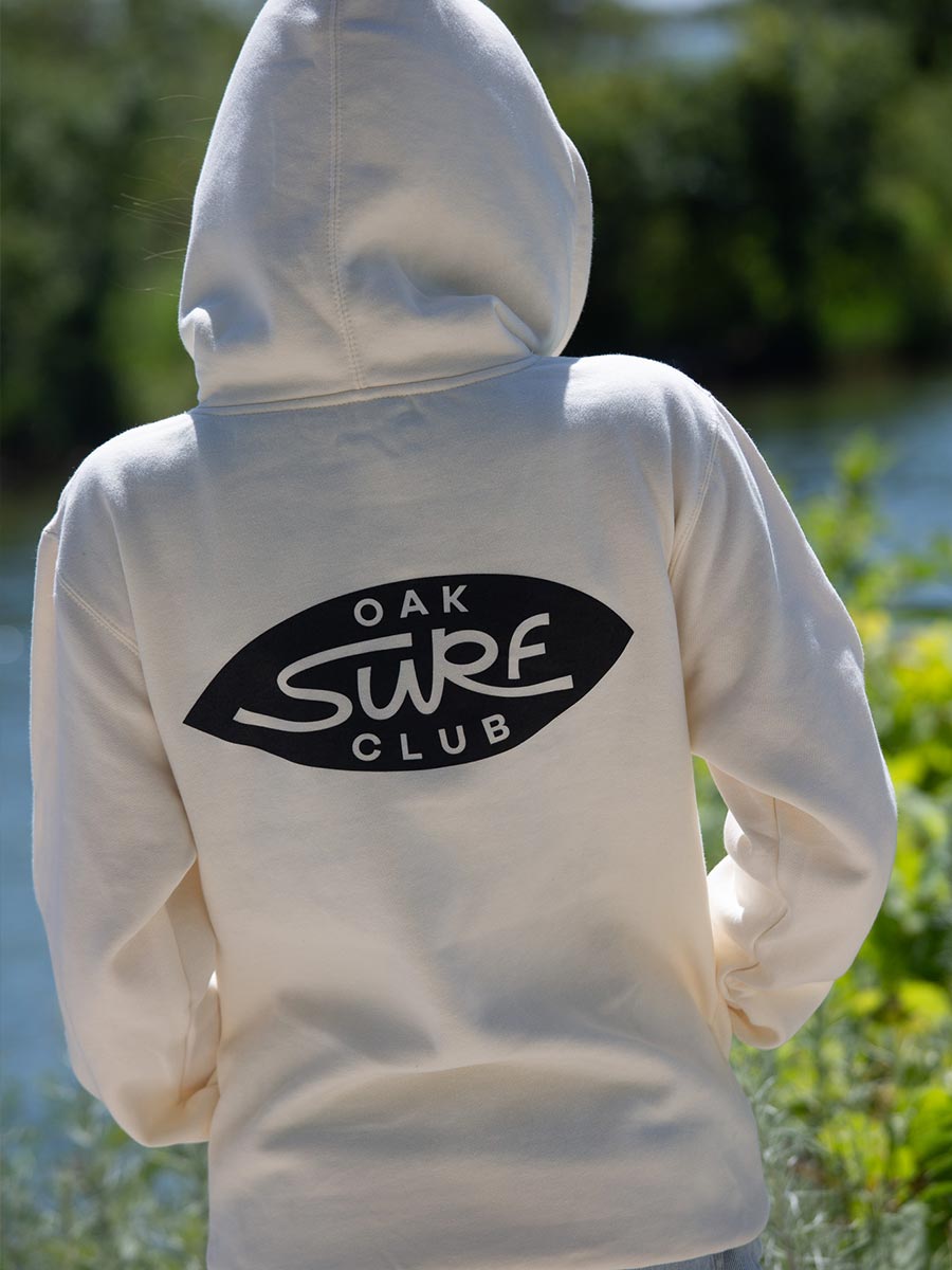 OAK SURF CLUB OG LOGO - CREAM/BLACK