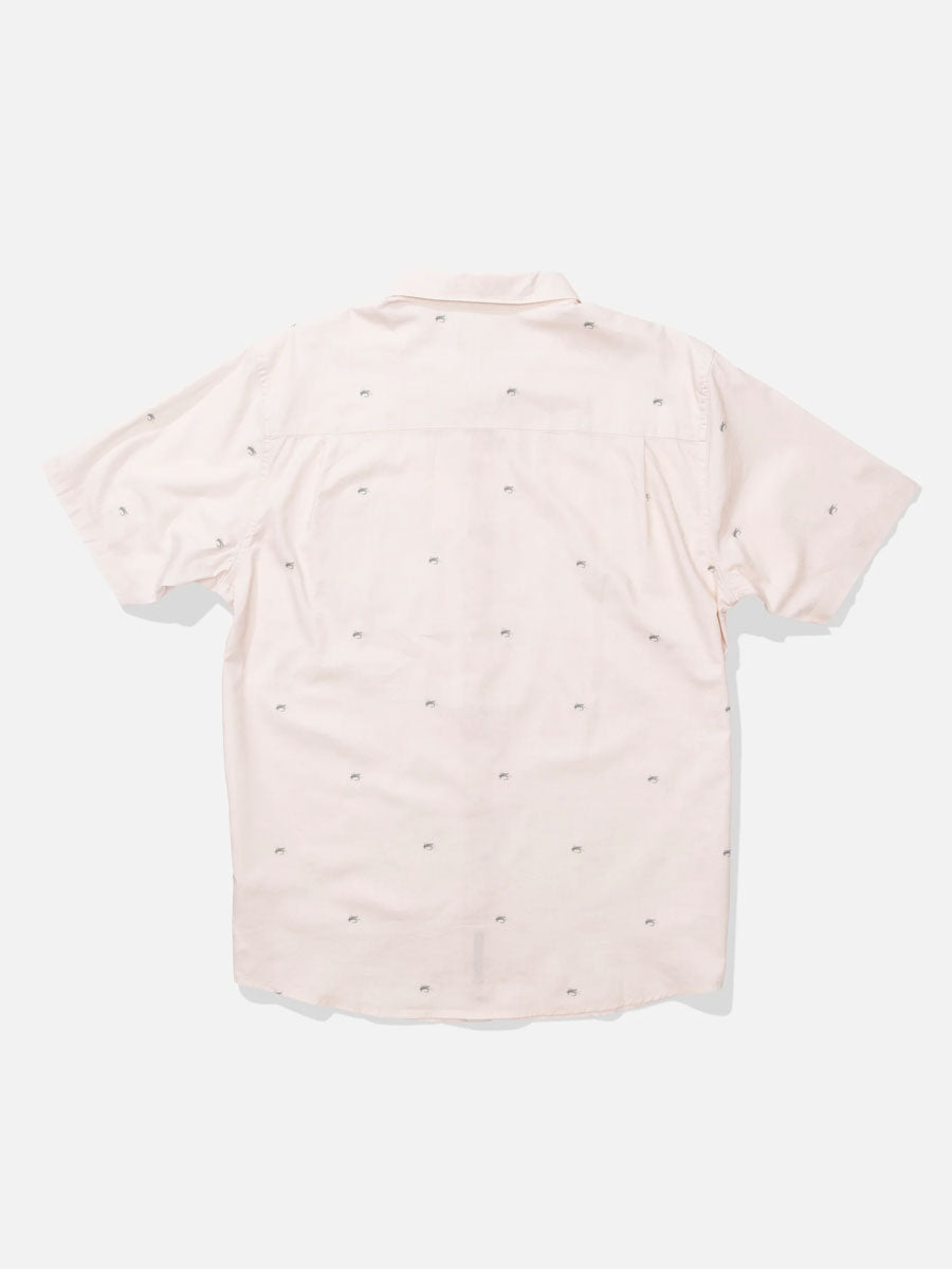 SALTY CREW CREW SHORT-SLEEVE BUTTON UP - NATURAL