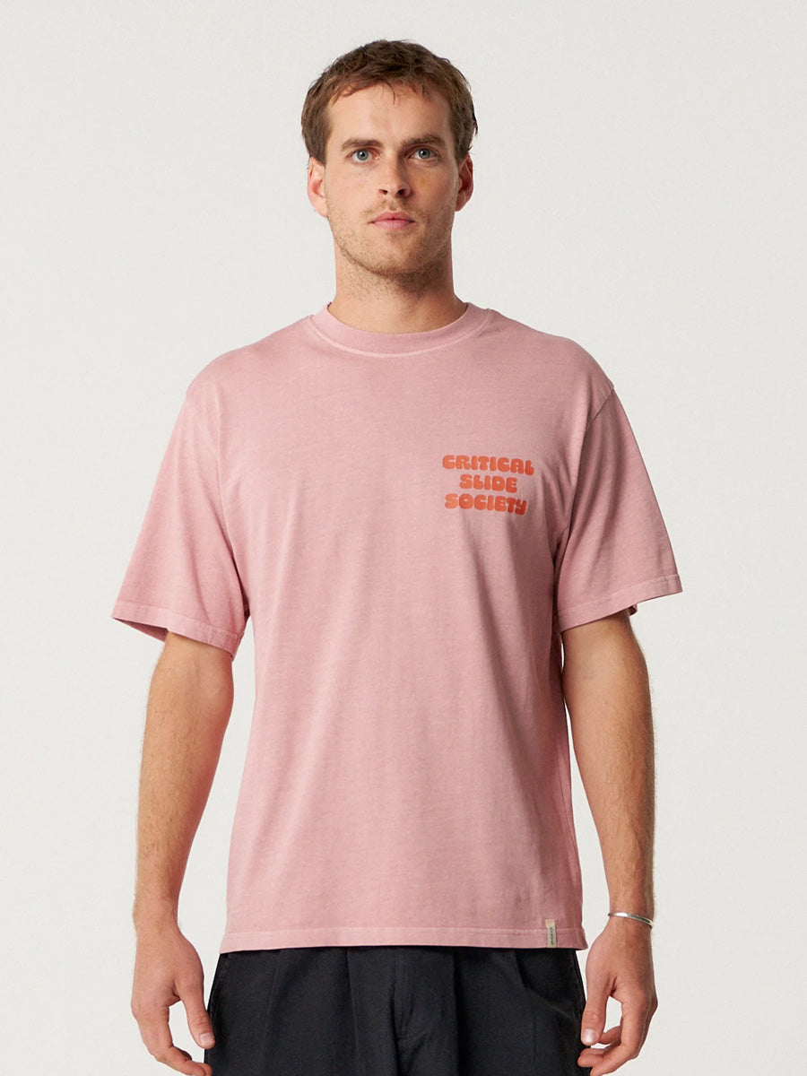 SABBATICAL TEE - DUSTY CORAL SHIRT -