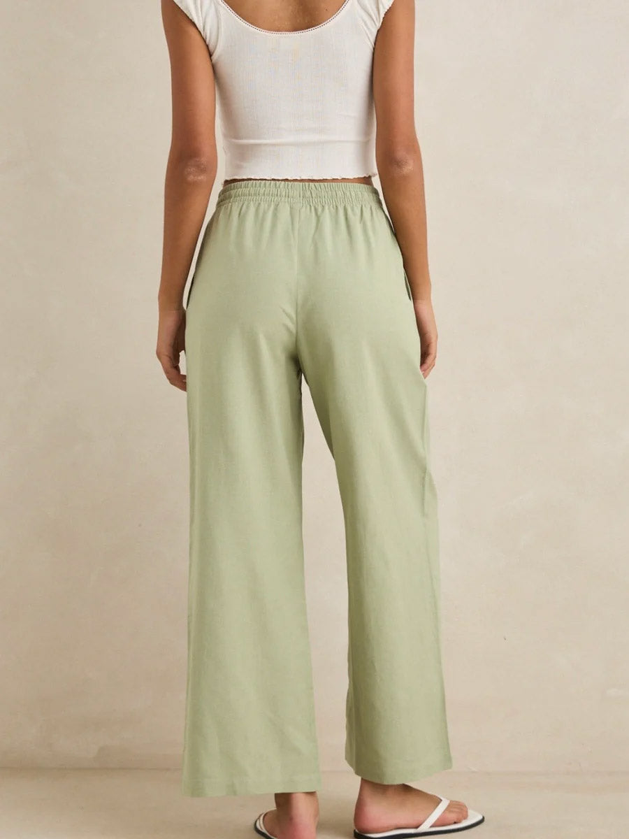 RHYTHM DOLLY BEACH PANT - PALM