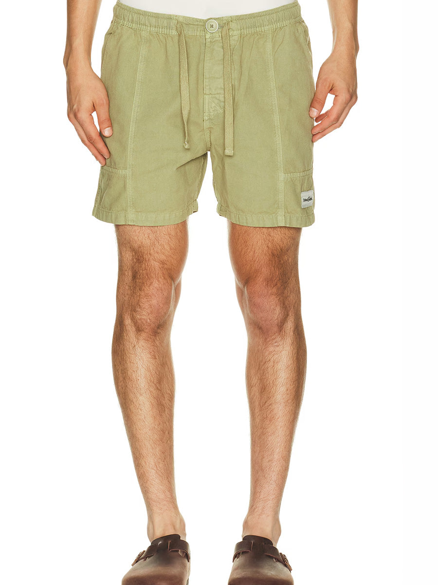 CRITICAL SLIDE ALL DAY CANVAS WALKSHORT - DUSTY GREEN