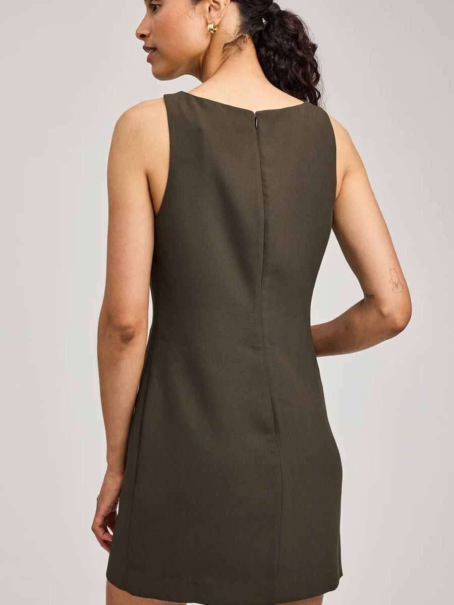 ETTA DRESS - OLIVE DRESS -
