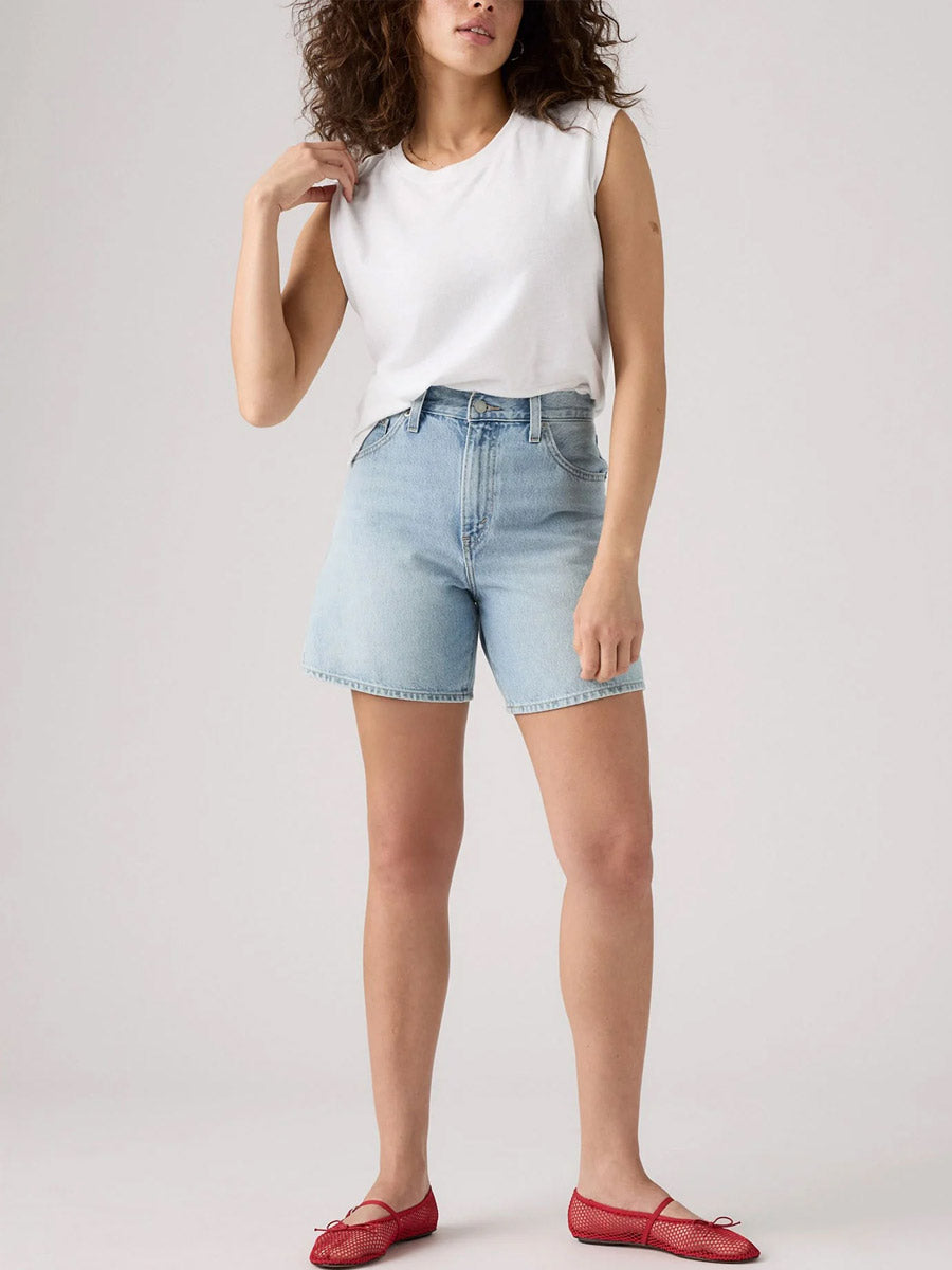 LEVI'S HIGH RISE BAGGY SHORT - FAR AND WIDE
