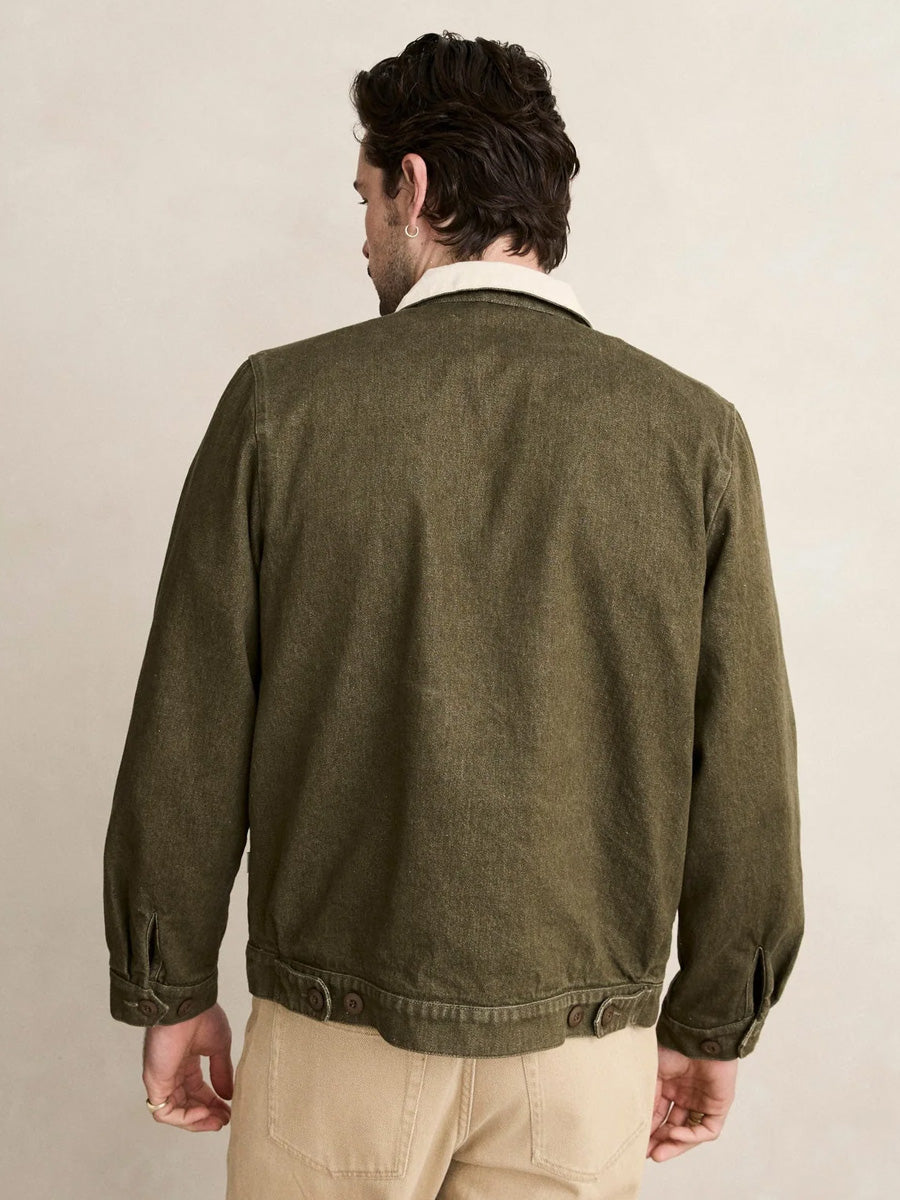 RHYTHM TWO TONE JACKET - FOREST