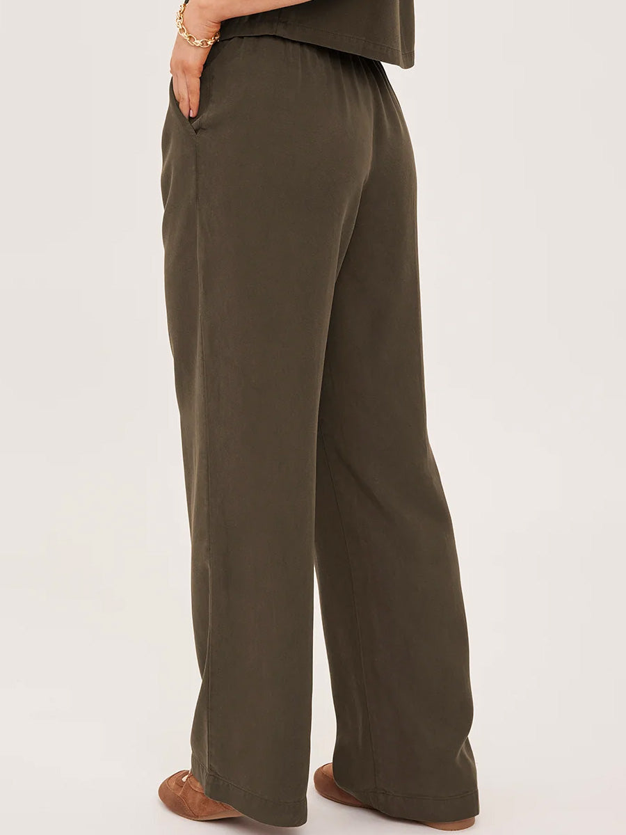 GENTLE FAWN GABRIEL PANT - WASHED BAYLEAF GREEN