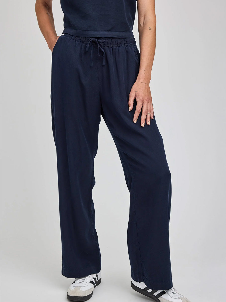 GENTLE FAWN GABRIEL PANT - WASHED NAVY PANTS GENTLE FAWN