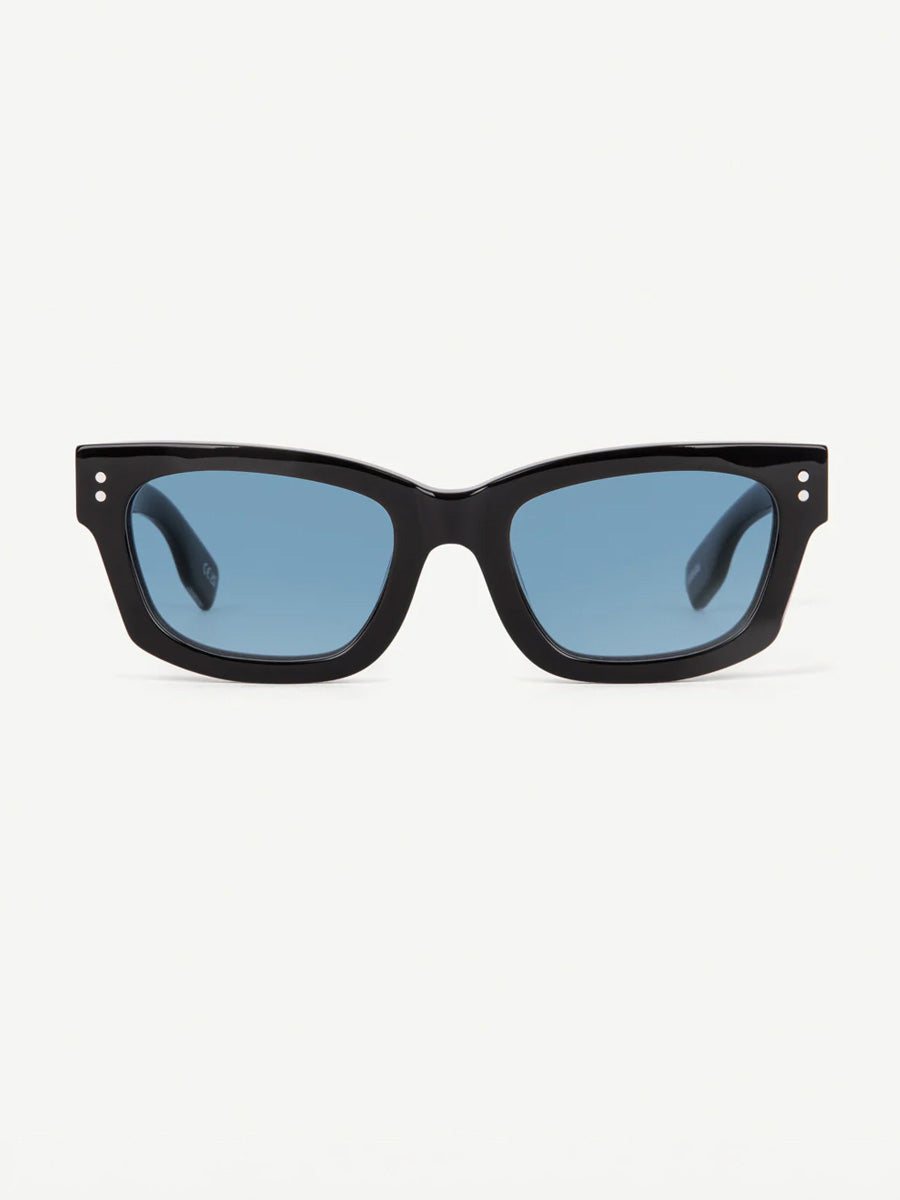 DECADE MILTON 60s SUNGLASSES DECADE EYEWEAR BLACK/BLUE