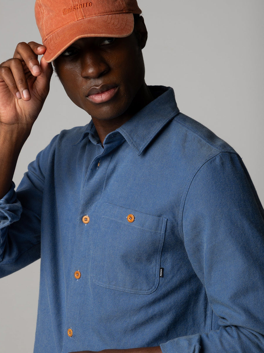 FINISTERRE GYLLY SHIRT - ROYAL BLUE