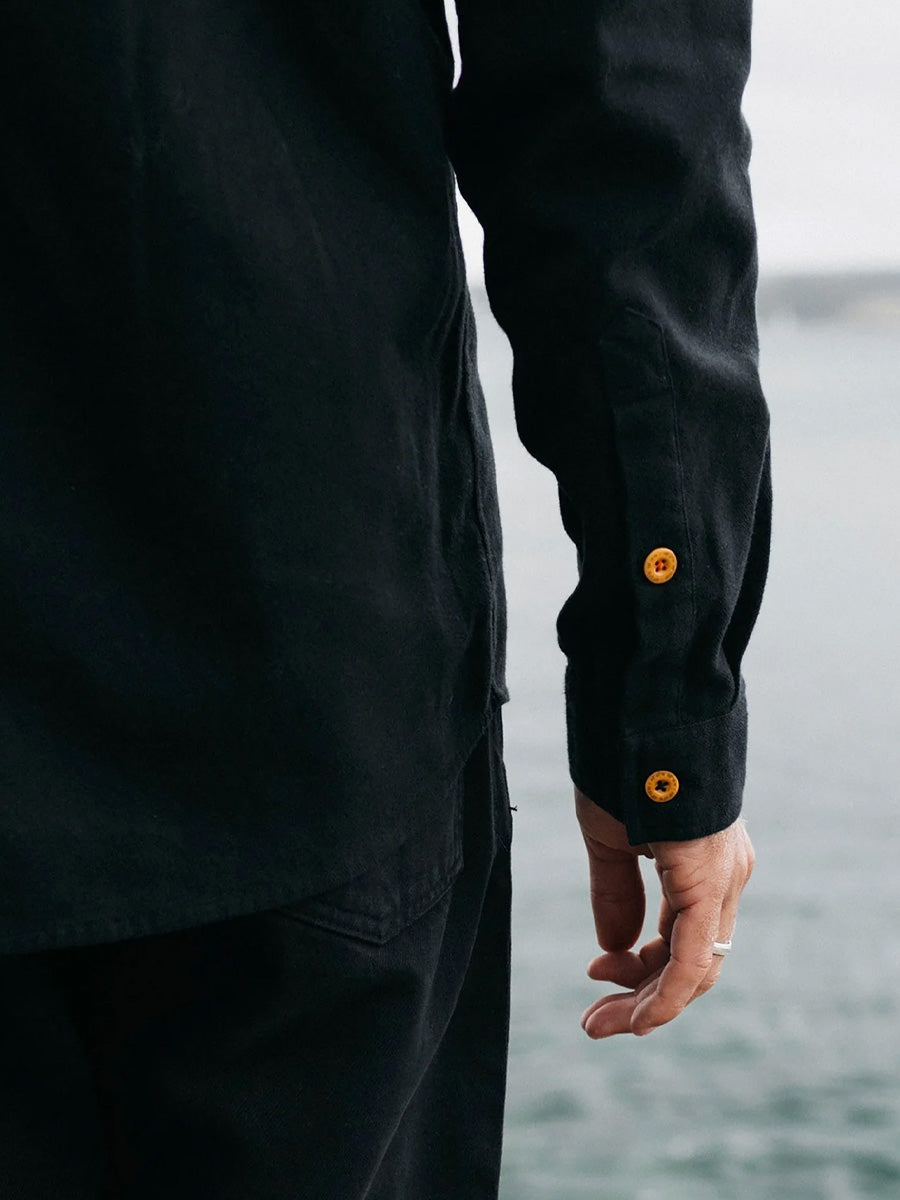 FINISTERRE GYLLY SHIRT - BLACK