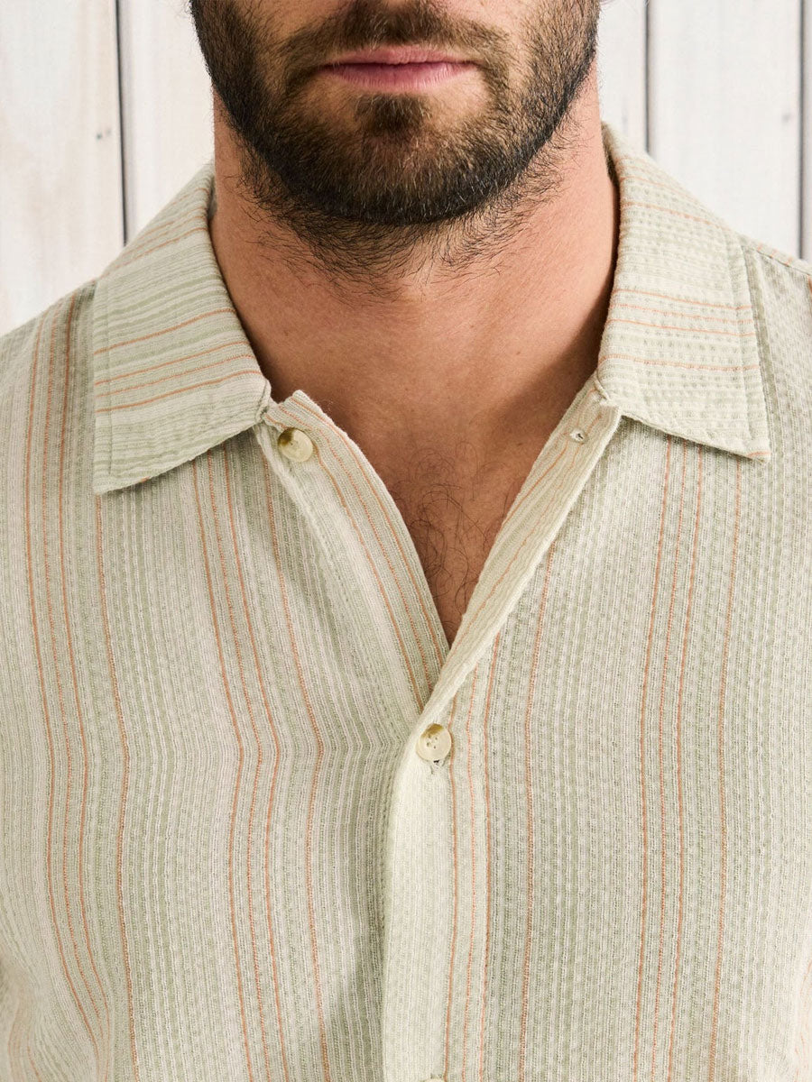 RHYTHM NURTURE SHORT-SLEEVE SHIRT - HERB