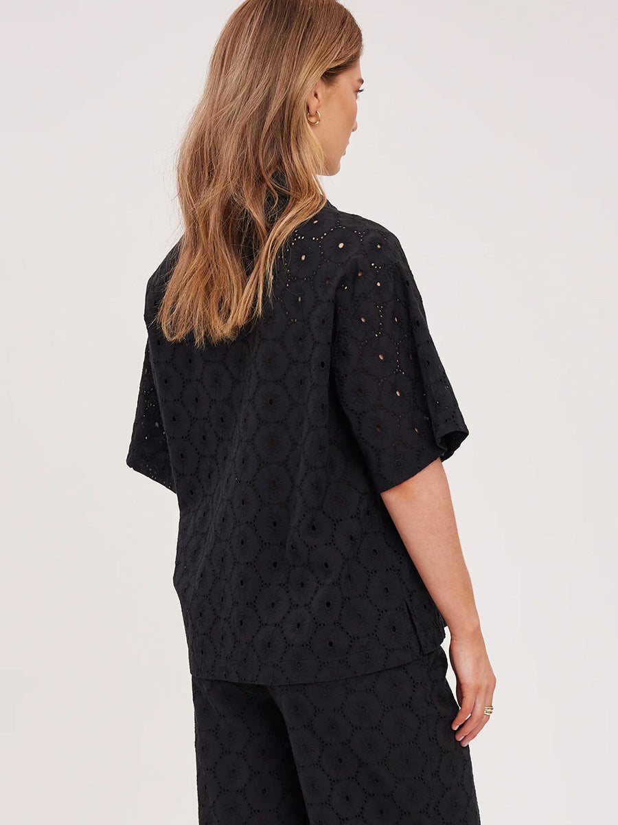 GENTLE FAWN LOUISA TOP - BLACK SHIRTS GENTLE FAWN