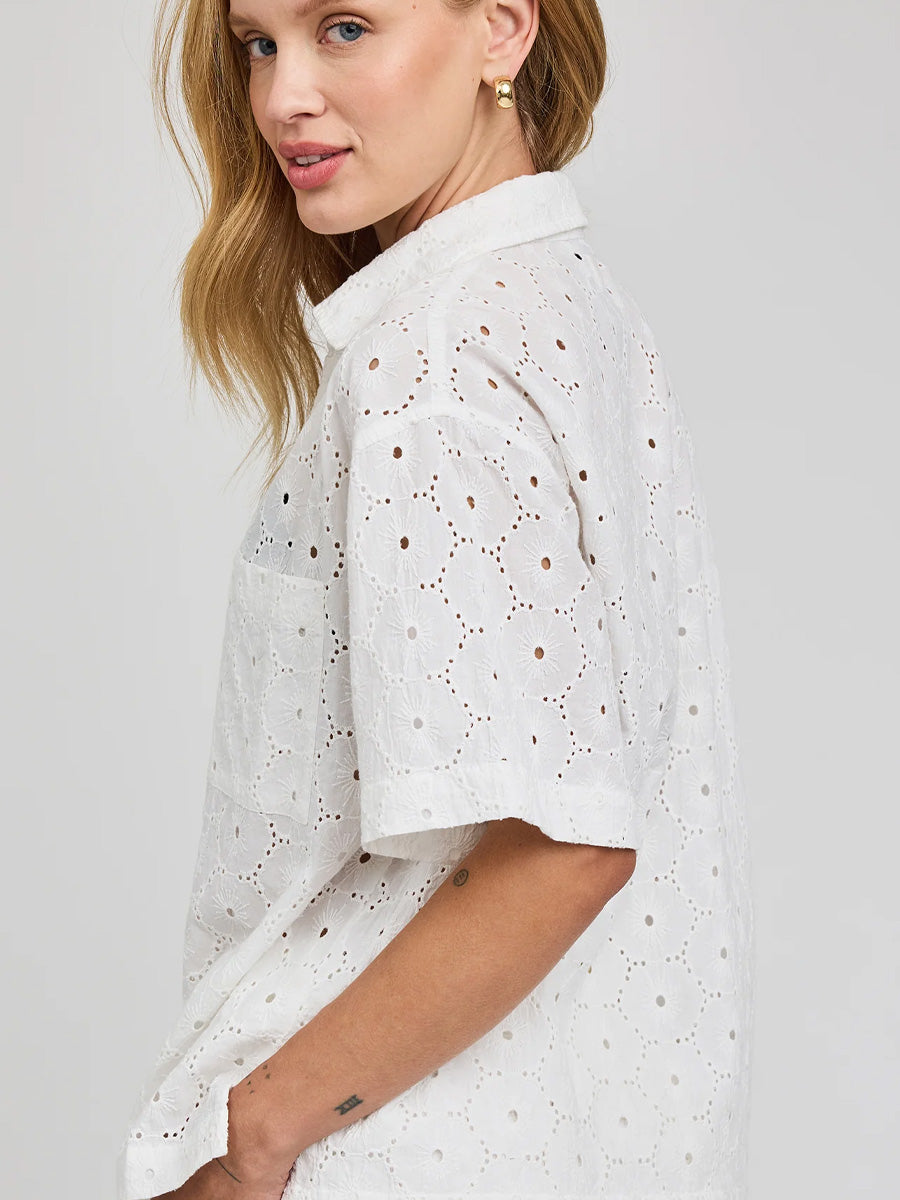 GENTLE FAWN LOUISA TOP - WHITE SHIRTS GENTLE FAWN