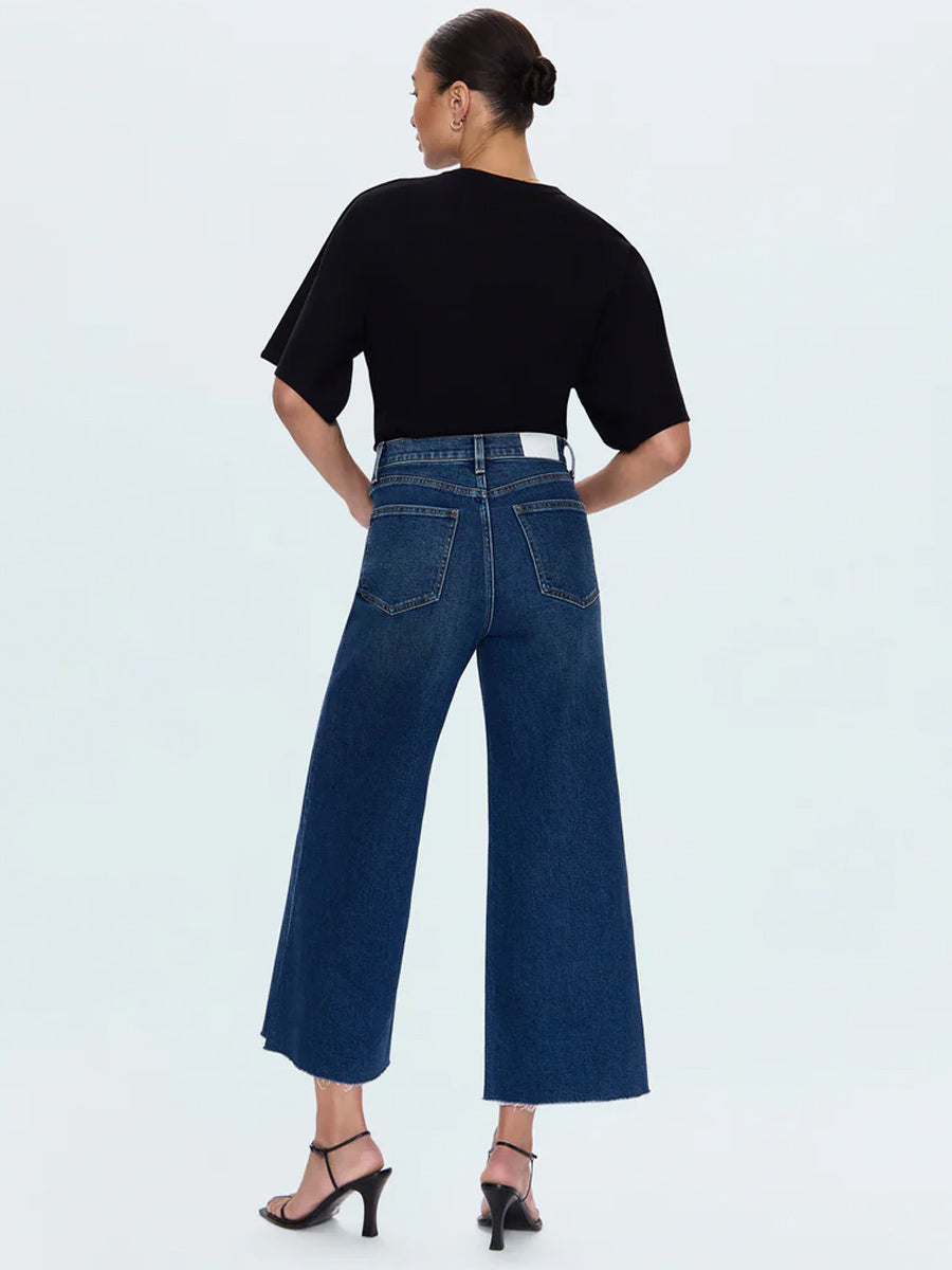 PISTOLA LANA CROP HIGH RISE ULTRA WIDE LEG JEAN - BROADWAY JEANS -