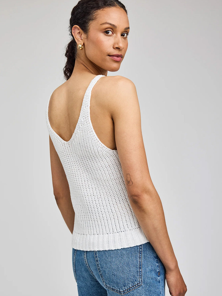 GENTLE FAWN LIZZIE TOP - WHITE TANK TOPS GENTLE FAWN