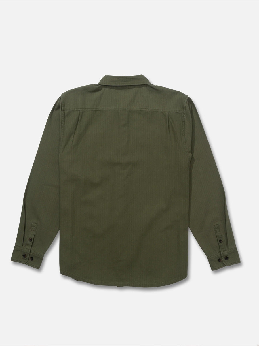 SALTY CREW LONG HAUL LONGSLEEVE SHIRT - FOUR LEAF CLOVER SHIRT -