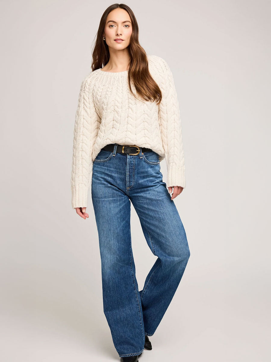 LORENZO SWEATER - CREAM SWEATER -