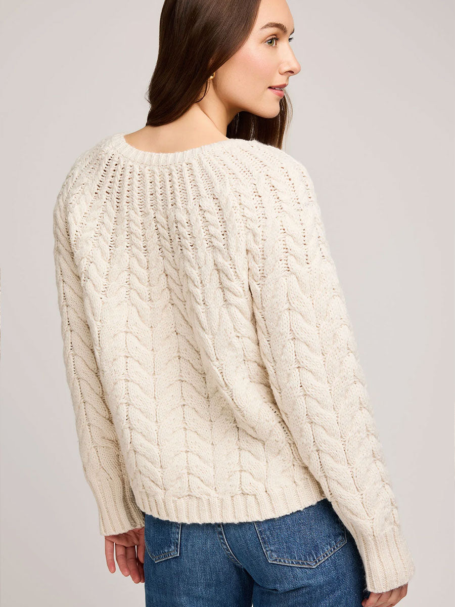 LORENZO SWEATER - CREAM SWEATER -